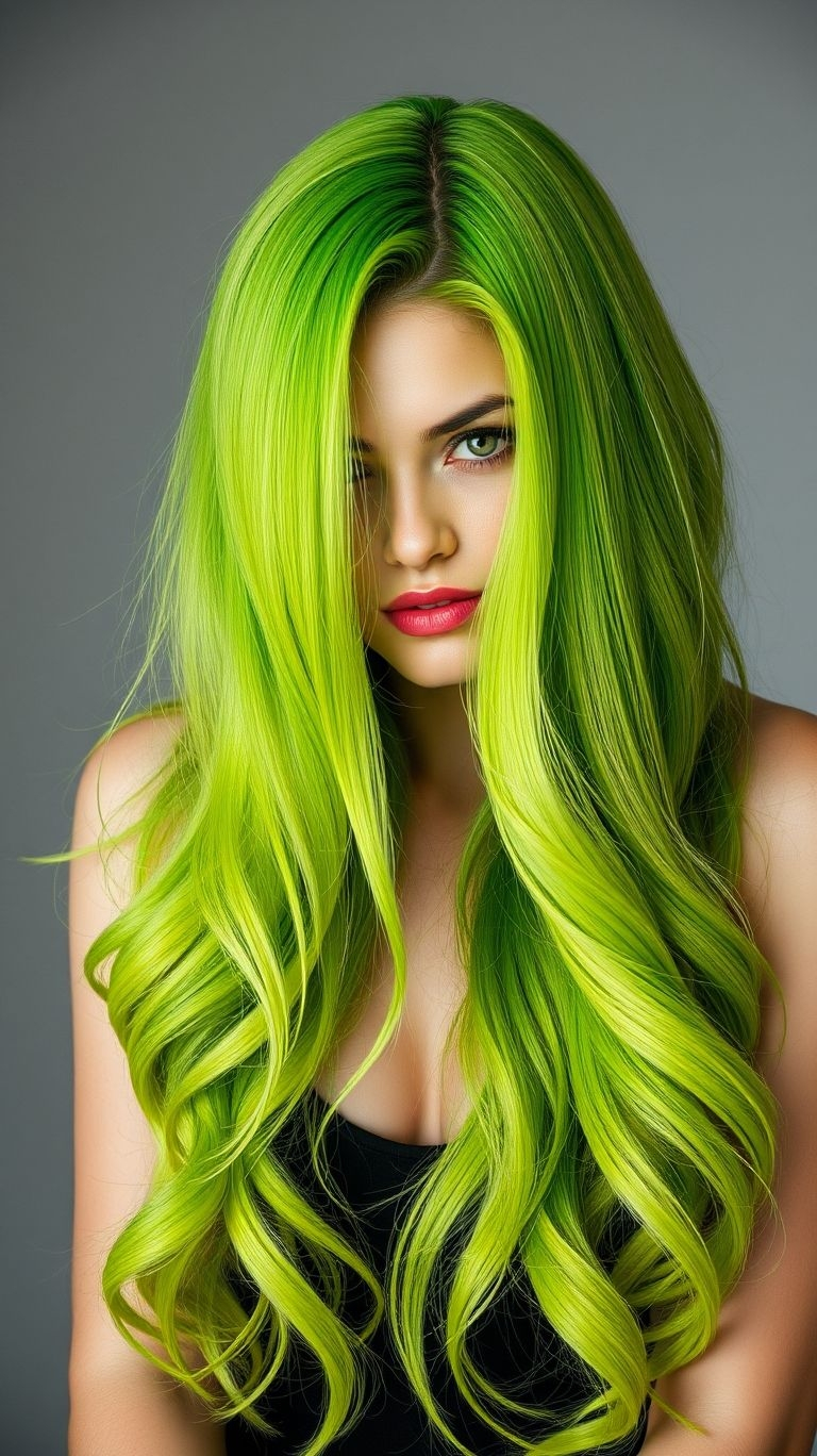 Your future is bright, so your hair should be too. This highlighter-worthy hue is one of the brightest Hair Color Ideas you can possibly try. Be prepared to be the highlight of any room you walk into.