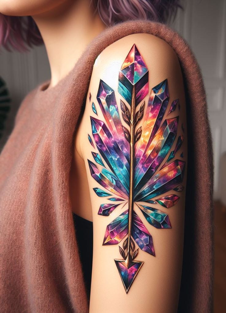 Looking for ink that vibes higher? Magic Crystals tattoos are the kind of Tattoo designs that radiate beauty, balance, and a little cosmic sass.
