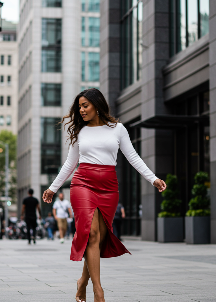 Outfit ideas that make you feel like you walked out of a style editorial? This one’s got clean lines and main character energy.