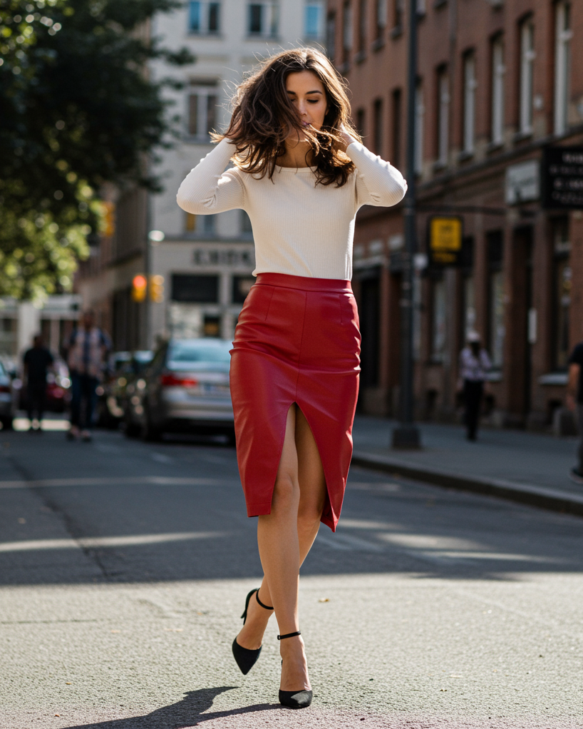 This combo is the Audrey Hepburn of Outfit ideas—graceful, iconic, and always in style.