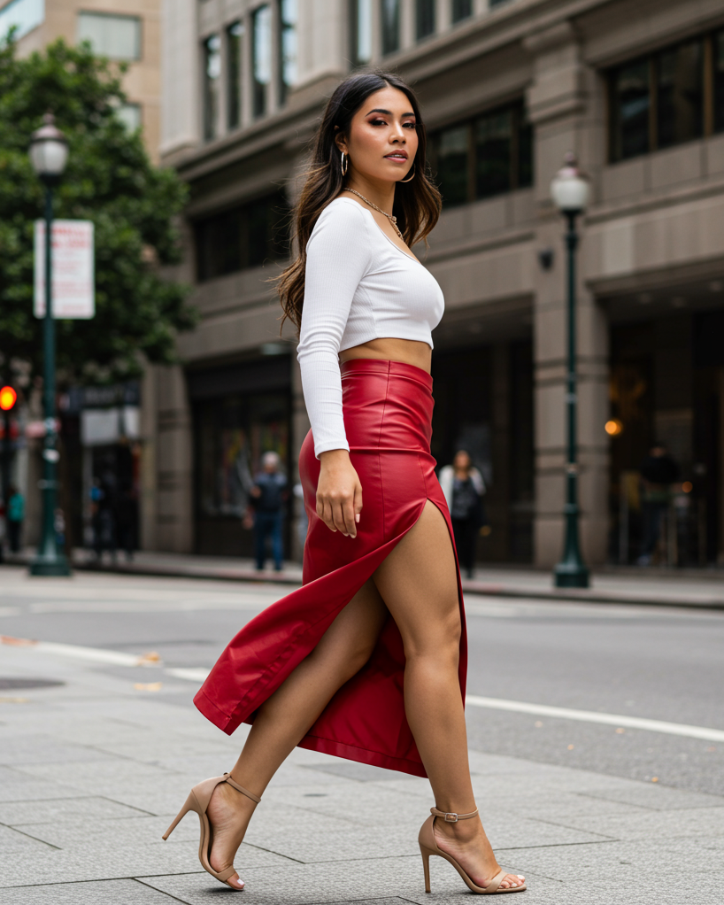 Outfit ideas that whisper elegance but walk with confidence? This one’s got the perfect balance of soft and strong.