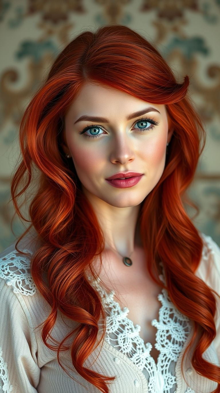 While hair trends come and go, this level of chic is absolutely forever. Rich auburn is one of those truly timeless Hair Color Ideas that is always in style, always sophisticated, and always stunning.
