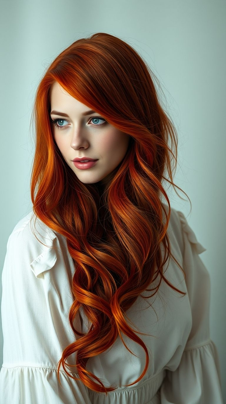 There's something so captivating and alluring about a deep, rich hair color. These stunning auburn looks are mysterious and beautiful Hair Color Ideas for adding a touch of intrigue to your style.