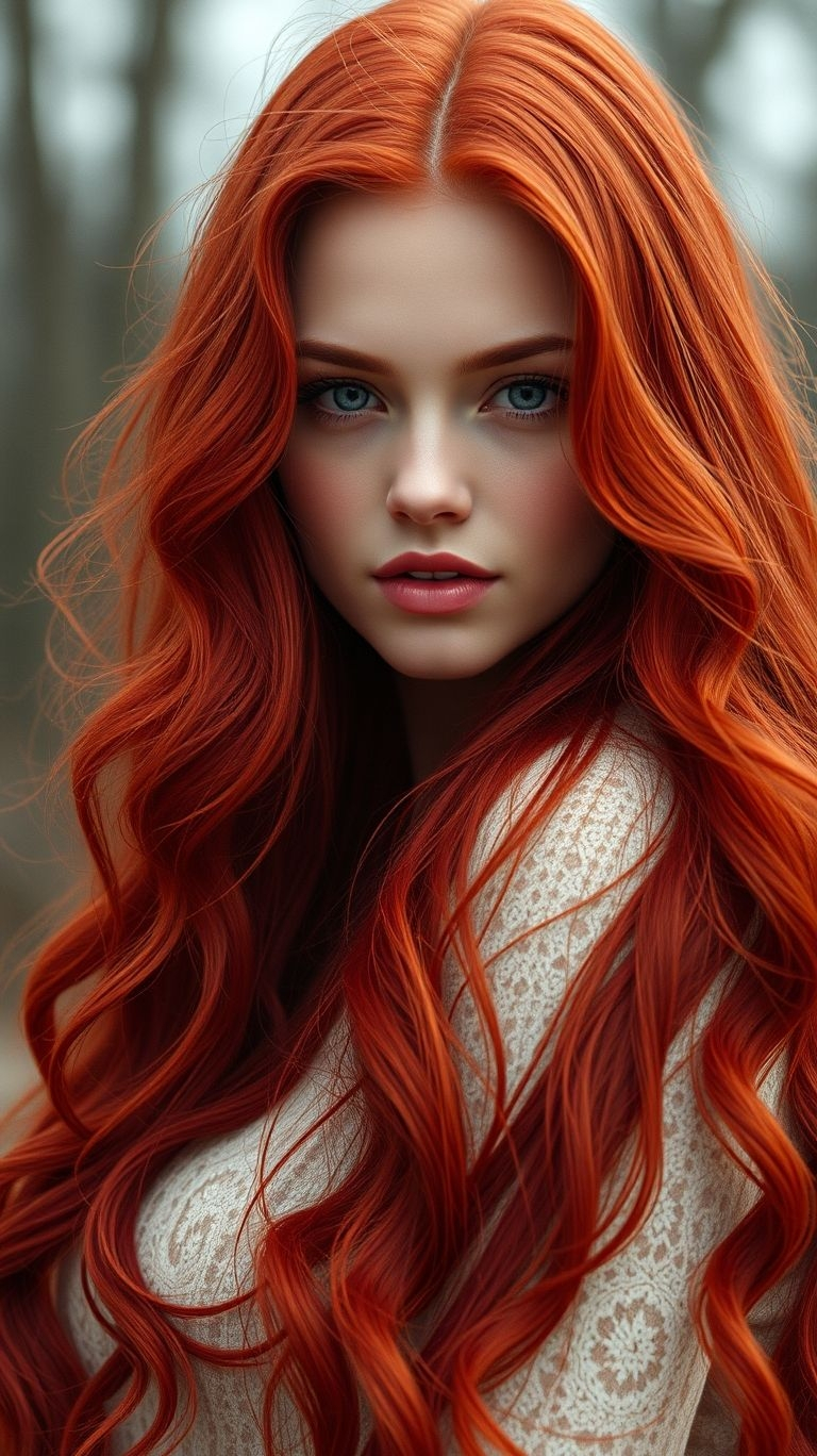 This color just looks expensive, doesn't it? Rich auburn is one of those truly luxurious Hair Color Ideas that makes your hair look like a million bucks without you having to say a single word.