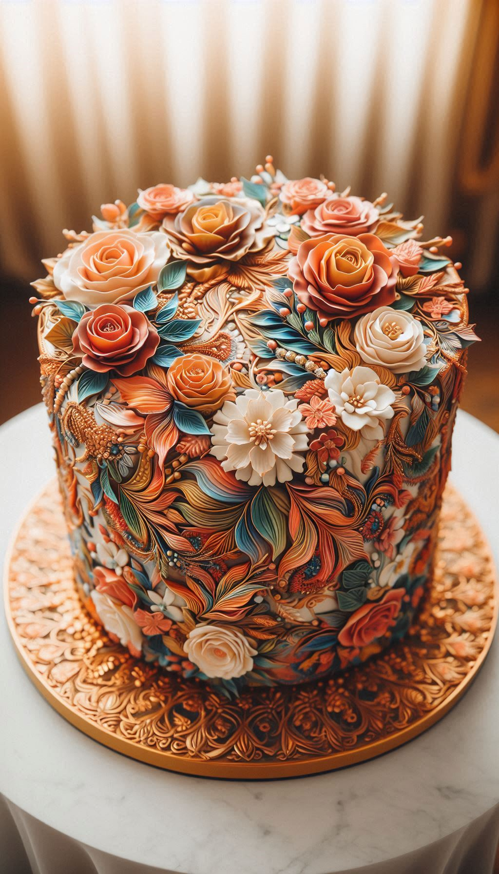 Straight out of a whimsical storybook, this is the sweet centerpiece for your own personal fairytale ending. A Wildflower Whimsy wedding cake is playful, enchanting, and full of rustic charm. It's a wedding cake that feels as joyful and genuine as your love story.