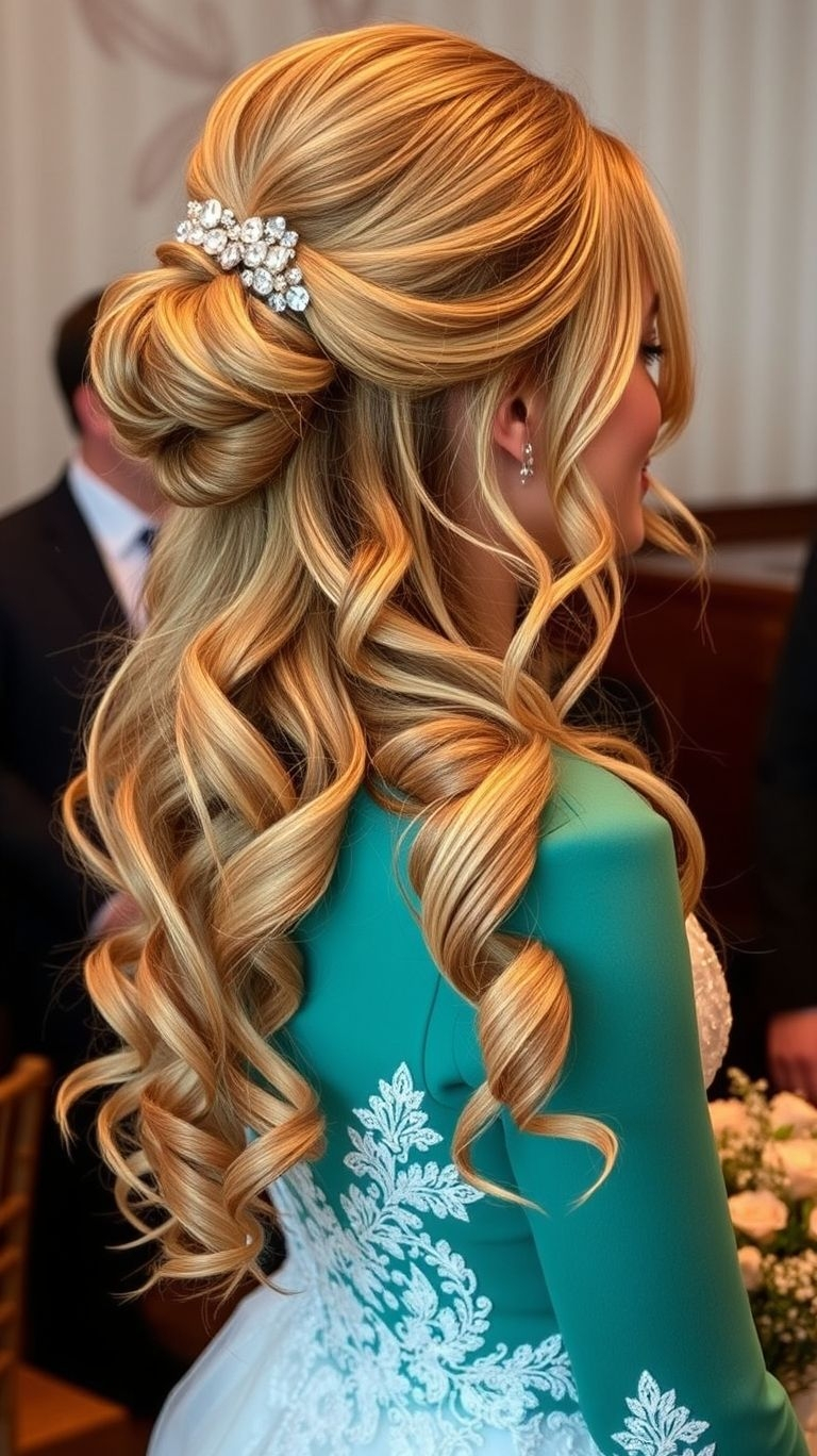 These wedding hairstyles are so dreamy, they might just upstage the dress. Soft waves, elegant buns, and a whole lot of wow.