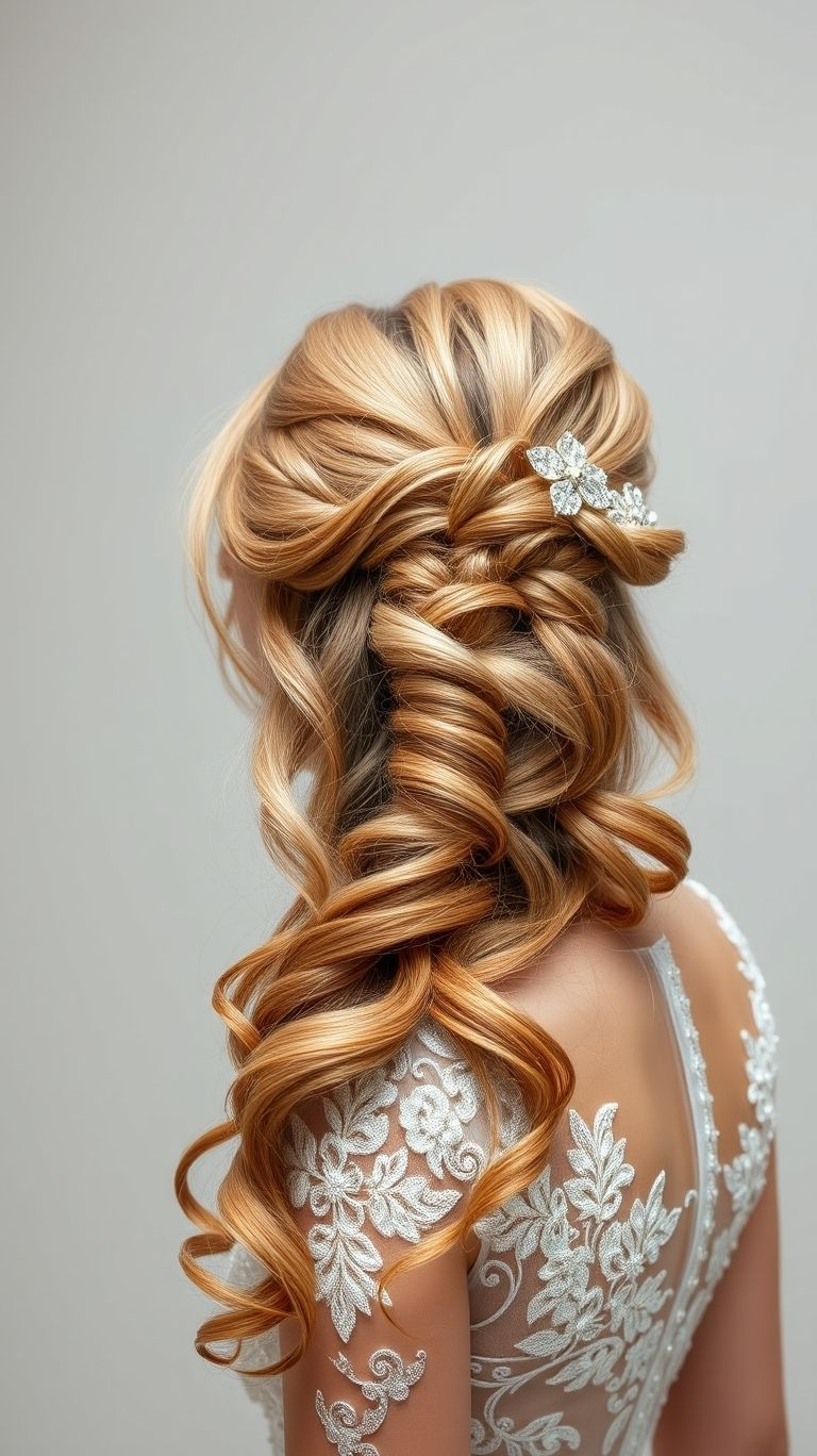 Wedding hairstyles that make you feel like the main character—because you are.