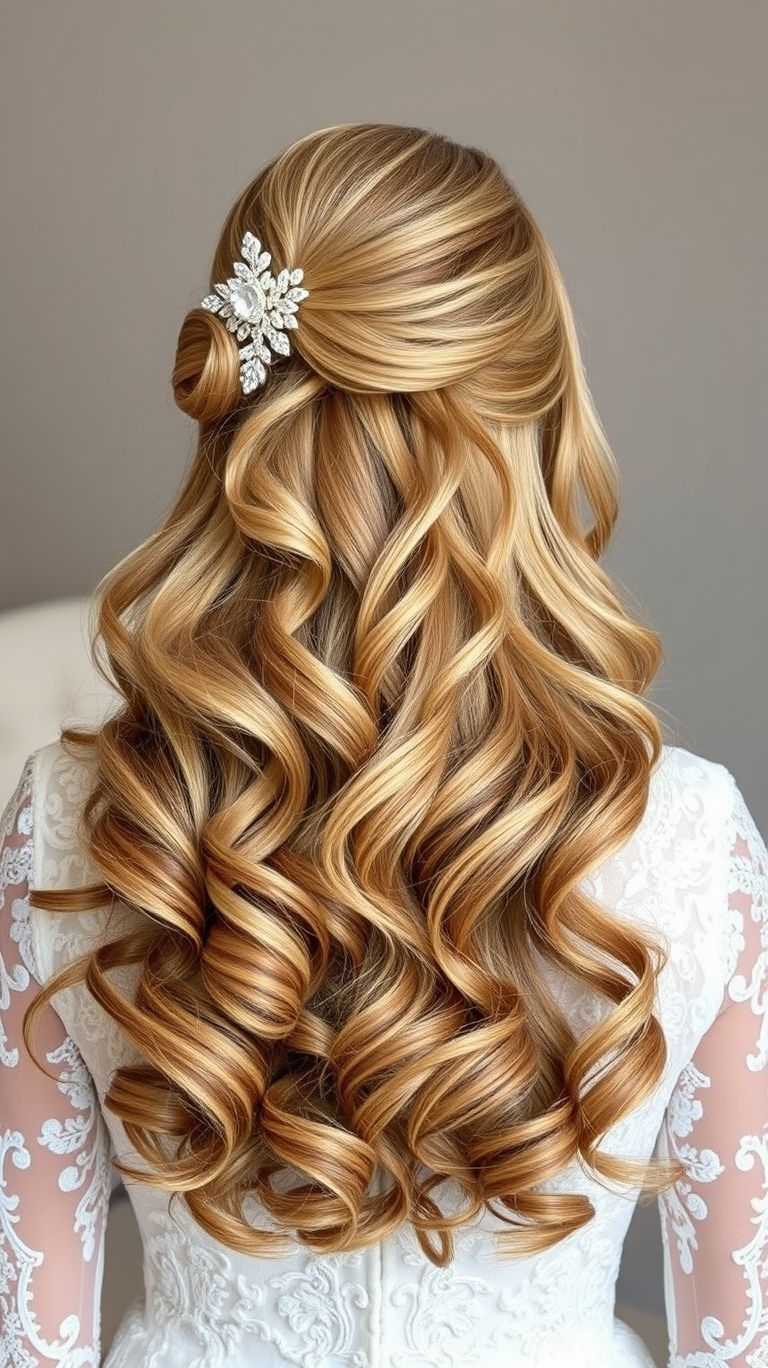 Wedding hairstyles that whisper romance and scream style. Your hair deserves its own standing ovation.