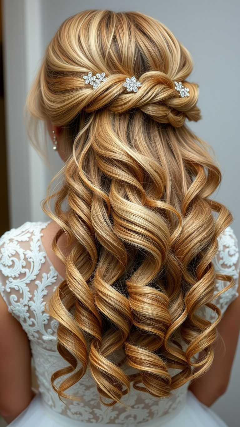 Wedding hairstyles that say “I do” to volume, texture, and a little sparkle.