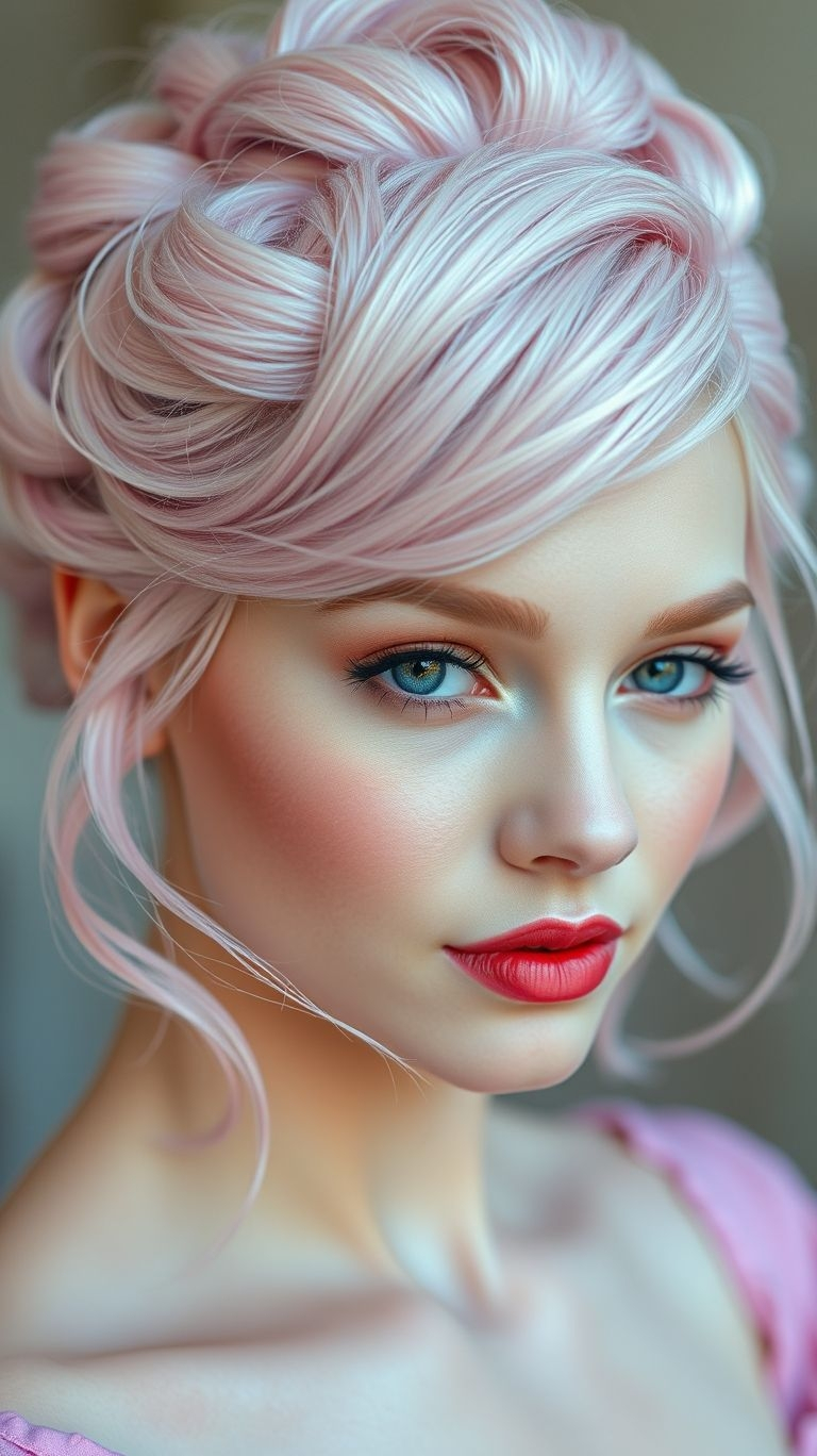 Finally, a look that works with a veil and still looks incredible after you dramatically toss it aside for the reception. We love practical and beautiful wedding hairstyles.