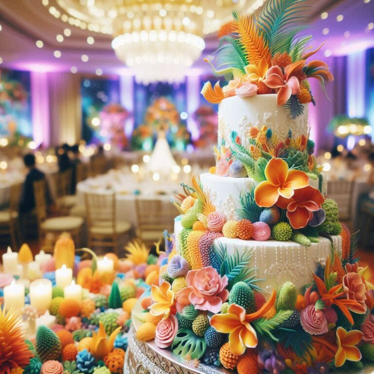 Cover of Tropical Wedding Cake Ideas