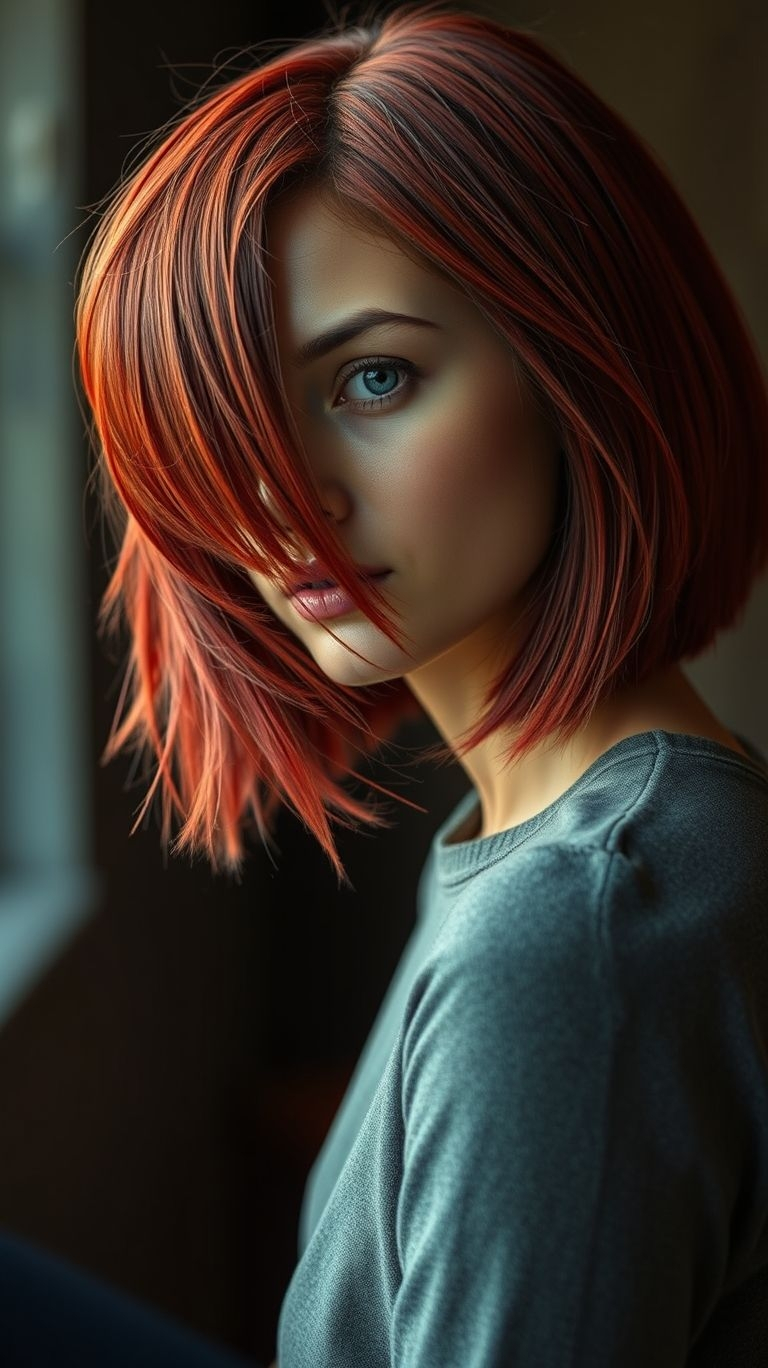 84 Short Hair Color Ideas That Totally Wow | Pocoko From deep crimson to bright cherry tones, these red hair color ideas will make your short hair the talk of every room you walk into.
